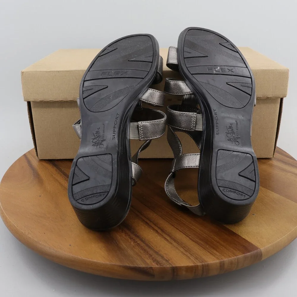 Women Life Stride Sandal Gray Size 8 - Picture 8 of 10